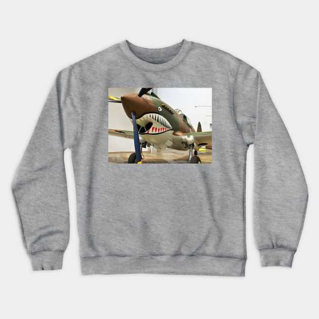 P-40C Tomahawk Crewneck Sweatshirt by acefox1